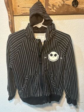 Little Sleepies Jack Skellington NBC Bamboo Zip Up Hoodie 3T SOLD OUT ONLINE